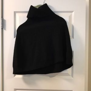 Turtle neck poncho/sweater
